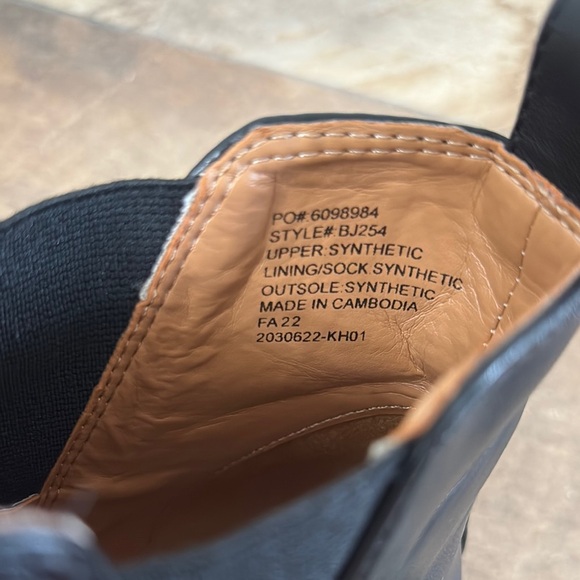 J. Crew Black Leather Heeled Boots - Picture 6 of 6